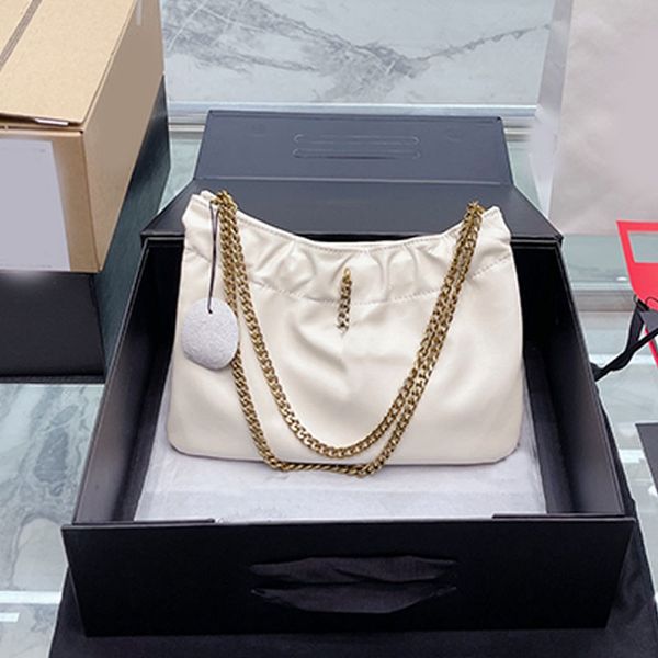 pleated cloud bag chain shoulder bags oil wax leather handbag underarm purse fashion metal letter women soft handbags totes
pleated cloud bag chain shoulder bags oil wax leather handbag underarm purse fashion metal letter women soft handbags totes