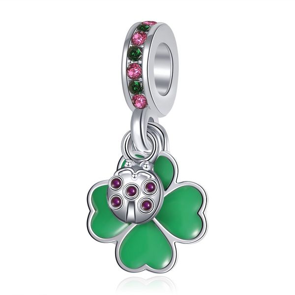 fits pandora bracelets 20pcs four leave clover ladybug silver charms bead green enamel dangle charm beads for wholesale diy european sterlin, Black
fits pandora bracelets 20pcs four leave clover ladybug silver charms bead green enamel dangle charm beads for wholesale diy european sterlin, Black