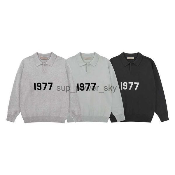 men's sweaters essential designer 22ss new fashion brand 1977polo knit crew neck sweater hoodie, White;black
men's sweaters essential designer 22ss new fashion brand 1977polo knit crew neck sweater hoodie, White;black