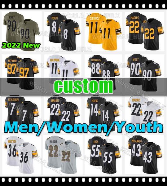 najee harris football jersey kenny pickett franco harris 9 chris boswell 18 diontae johnson troy polamalu cameron heyward joe greene haden t, Black;red
najee harris football jersey kenny pickett franco harris 9 chris boswell 18 diontae johnson troy polamalu cameron heyward joe greene haden t, Black;red
