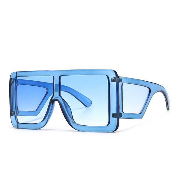 sunglasses new modern square flat ins wind street pr18ws 220930, White;black
sunglasses new modern square flat ins wind street pr18ws 220930, White;black