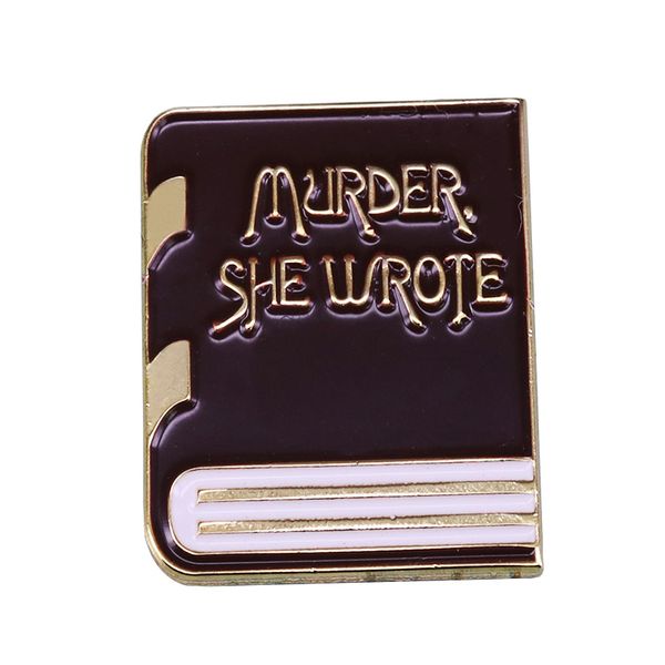 murder she wrote brooch now i may be wrong but frankly i doubt it badge jewelry, Blue
murder she wrote brooch now i may be wrong but frankly i doubt it badge jewelry, Blue