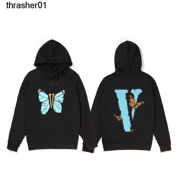 men's hoodies designer sweatshirts fashion streetwear vloness butterfly hoodie for men women, Black
men's hoodies designer sweatshirts fashion streetwear vloness butterfly hoodie for men women, Black