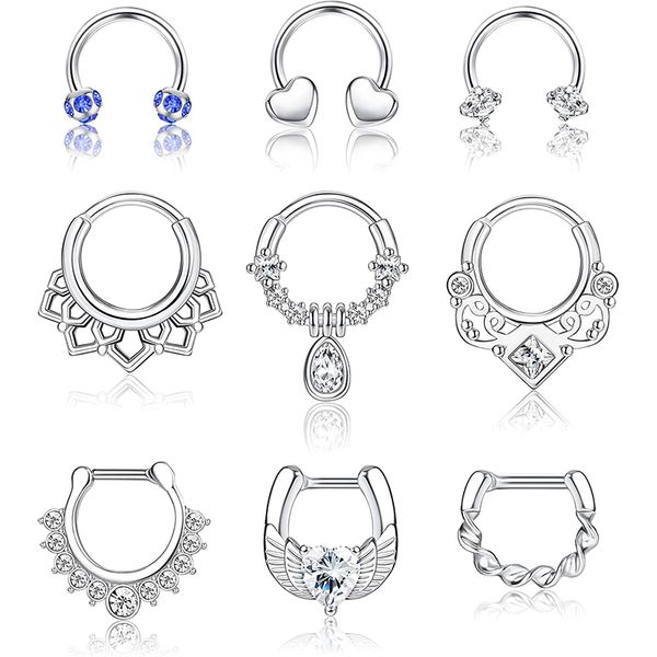labret lip piercing jewelry belly chains septum rings clicker nose horseshoe stainless steel cz cartilage helix tragus hoop daith earrings p, Black
labret lip piercing jewelry belly chains septum rings clicker nose horseshoe stainless steel cz cartilage helix tragus hoop daith earrings p, Black