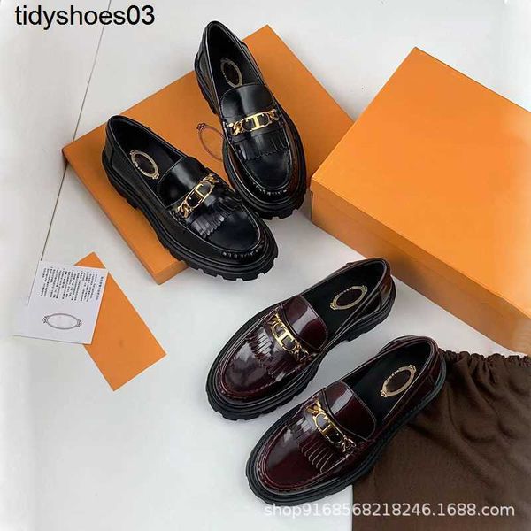 designer luxury goods autumn and winter new style 2022 thick bottom tassel t button round head comfortable versatile fashionable leather ped, Black
designer luxury goods autumn and winter new style 2022 thick bottom tassel t button round head comfortable versatile fashionable leather ped, Black