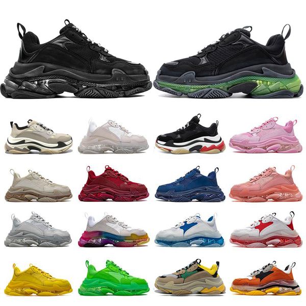 new men women dad shoes 17fw triple s casual running shoes clear bubble bottom mens sneakers black red old grandpa trainer chaussures 36-45
new men women dad shoes 17fw triple s casual running shoes clear bubble bottom mens sneakers black red old grandpa trainer chaussures 36-45