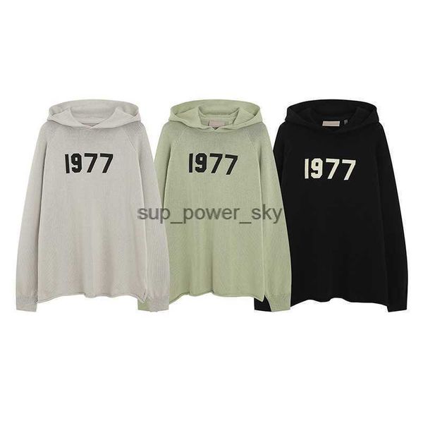 men's sweaters essential designer autumn winter 2022 new fashionbrand chest letter 1977 simple casual hoodie sweater, White;black
men's sweaters essential designer autumn winter 2022 new fashionbrand chest letter 1977 simple casual hoodie sweater, White;black