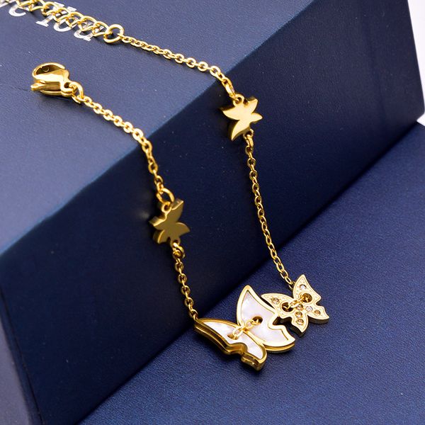 white shell butterfly bracelet designer chain link clover luxury nail mens love gold charm cable men flower chains for momen gift stainless, Black
white shell butterfly bracelet designer chain link clover luxury nail mens love gold charm cable men flower chains for momen gift stainless, Black