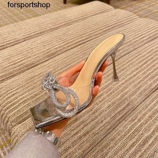 luxury designer sandals mach rhinestone bow slippers women summer new square head thin heel straight line transparent high heel slides, Black
luxury designer sandals mach rhinestone bow slippers women summer new square head thin heel straight line transparent high heel slides, Black