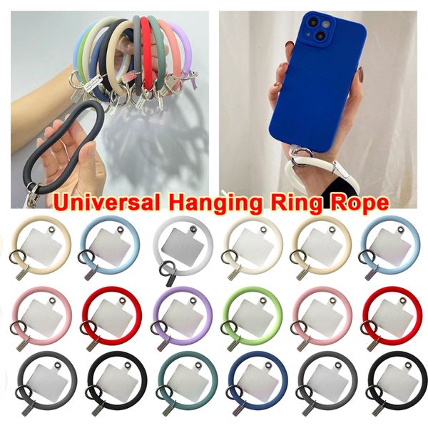 universal hanging ring rope mobile phone case silicone bracelet cellphone strap anti-lost lanyard big ring keychain jewelry 930
universal hanging ring rope mobile phone case silicone bracelet cellphone strap anti-lost lanyard big ring keychain jewelry 930