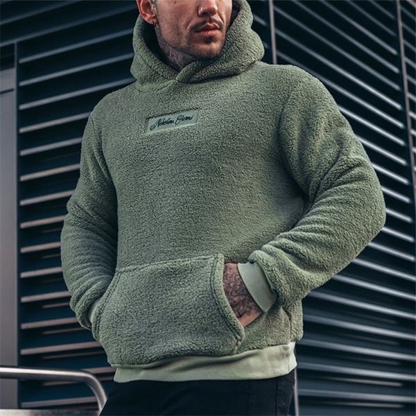 men's sweaters fashion fleece hoodie men autumn long sleeve casual solid wool hooded sweater winter warm wool hooded sweatshirts mens h, White;black
men's sweaters fashion fleece hoodie men autumn long sleeve casual solid wool hooded sweater winter warm wool hooded sweatshirts mens h, White;black
