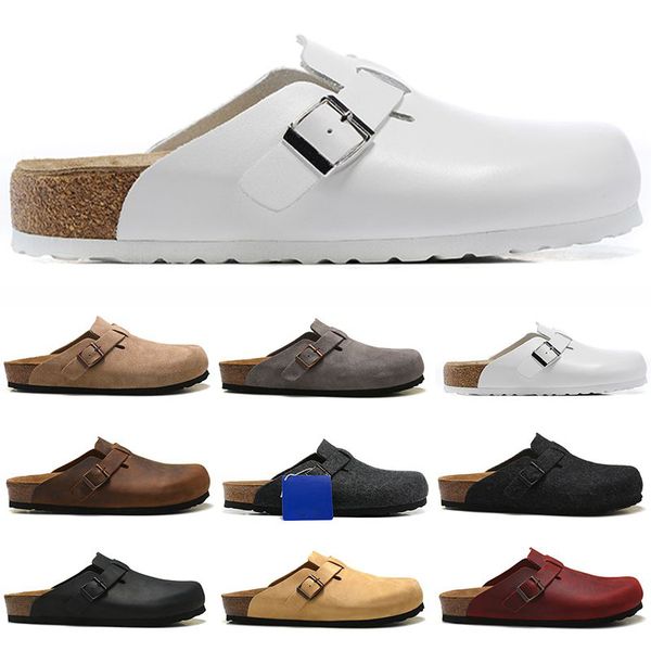 outdoor shoes slippers boston leather bag head pull cork flats mules woody casual loafers for men women autumn winter lazy slipper sandals b, Black
outdoor shoes slippers boston leather bag head pull cork flats mules woody casual loafers for men women autumn winter lazy slipper sandals b, Black