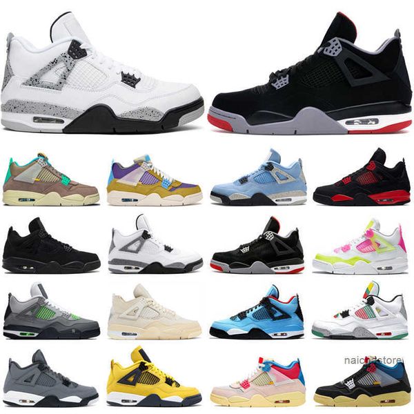 2021 4s red thunder basketball shoes jumpman 4 for men women university blue white oreo taupe haze desert moss mens trainers spo jordon, Black
2021 4s red thunder basketball shoes jumpman 4 for men women university blue white oreo taupe haze desert moss mens trainers spo jordon, Black
