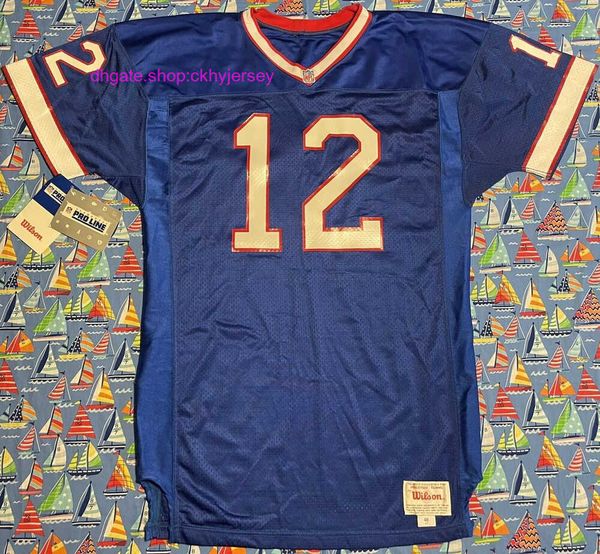 new wilson retro pro line jim kelly football jersey mens kids stitched throwback jerseys, Black
new wilson retro pro line jim kelly football jersey mens kids stitched throwback jerseys, Black