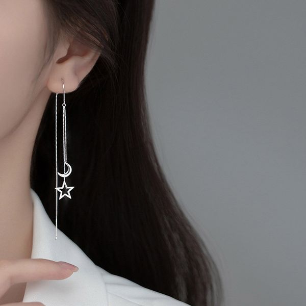 new fashion korean studs for women luxurious chain tassel drop earrings retro silver color hanging earrings 2022 trend jewelr, Golden;silver
new fashion korean studs for women luxurious chain tassel drop earrings retro silver color hanging earrings 2022 trend jewelr, Golden;silver