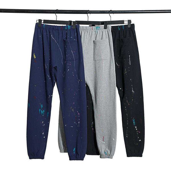 fashion designer galleryes pants correct version gary high street splash lettered printed men's women's leggings, Black
fashion designer galleryes pants correct version gary high street splash lettered printed men's women's leggings, Black