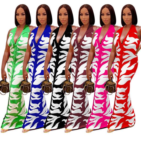 women's clothing autumn and winter 2022 neck hanging open back cardigan printed dress, White
women's clothing autumn and winter 2022 neck hanging open back cardigan printed dress, White
