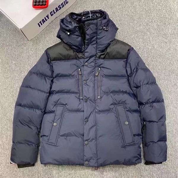 ski down jacket for men black winter coat hooded designer warm pocket parka two-way zipper
ski down jacket for men black winter coat hooded designer warm pocket parka two-way zipper