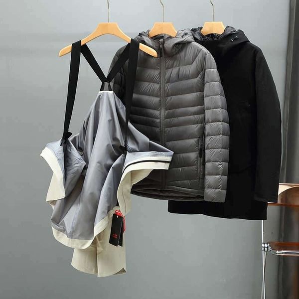 arc mens down jacket three-in-one detachable long windbreaker designer jackets man winter warm goose hooded coat, Black
arc mens down jacket three-in-one detachable long windbreaker designer jackets man winter warm goose hooded coat, Black
