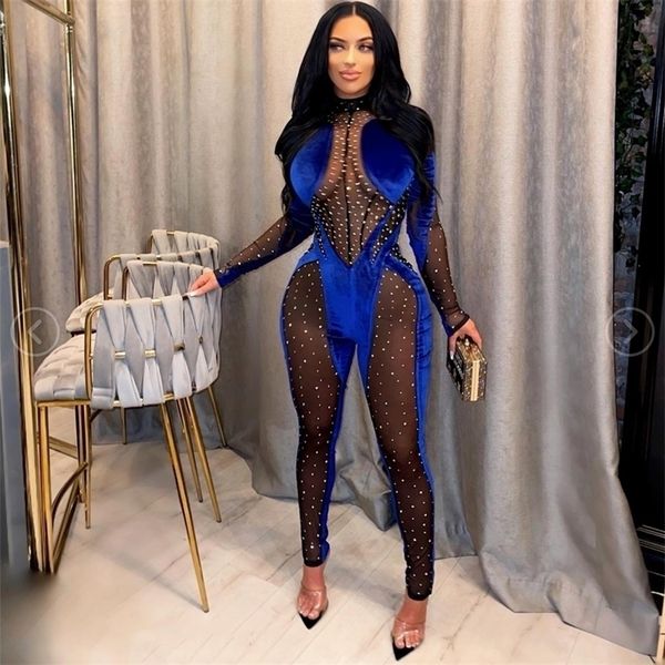 women's jumpsuits rompers felyn design velvet patchwork diamond o-neck long sleeve club bodycon 220929, Black;white
women's jumpsuits rompers felyn design velvet patchwork diamond o-neck long sleeve club bodycon 220929, Black;white