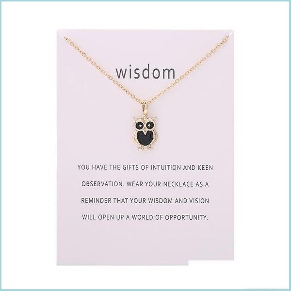pendant necklaces glaze drops wisdom owl pendant necklaces animal charm necklace jewelry for women choker gifts drop delivery 2021 pen dhflu, Silver
pendant necklaces glaze drops wisdom owl pendant necklaces animal charm necklace jewelry for women choker gifts drop delivery 2021 pen dhflu, Silver