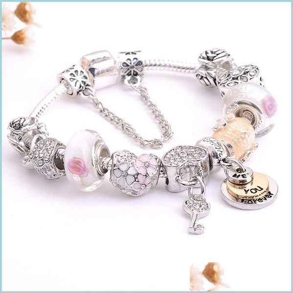 beaded strands wholesale-charm bead alloy sier plated bracelet suitable for pandora style heart-shaped jewelry drop deliver mjfashion dhamk, Black
beaded strands wholesale-charm bead alloy sier plated bracelet suitable for pandora style heart-shaped jewelry drop deliver mjfashion dhamk, Black
