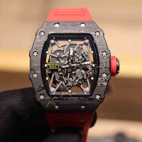 luxury mens mechanical watch wine barrel richa milles rm35-02 series 2824 automatic carbon fiber red tape men swiss movement brand wristwatc, Slivery;brown
luxury mens mechanical watch wine barrel richa milles rm35-02 series 2824 automatic carbon fiber red tape men swiss movement brand wristwatc, Slivery;brown