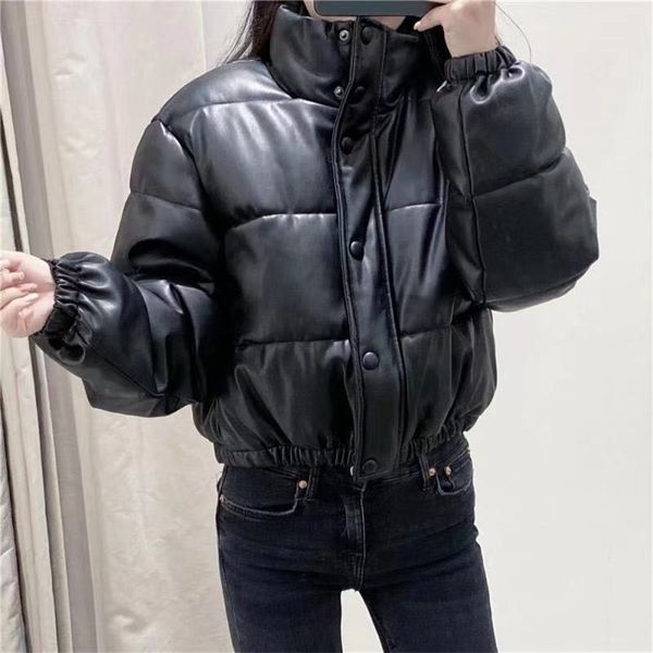 womens down parkas xpqbb autumn winter thick warm jacket women black pu leather zipper cotton padded coat woman stand collar short down park
womens down parkas xpqbb autumn winter thick warm jacket women black pu leather zipper cotton padded coat woman stand collar short down park