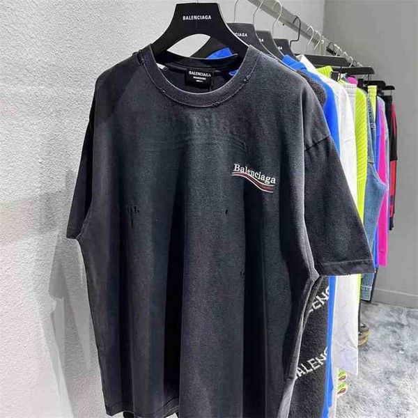 balencaigass t shirt front original paris spring summer back wave coke embroidery old craft loose t-shirtd2tq, White;black
balencaigass t shirt front original paris spring summer back wave coke embroidery old craft loose t-shirtd2tq, White;black