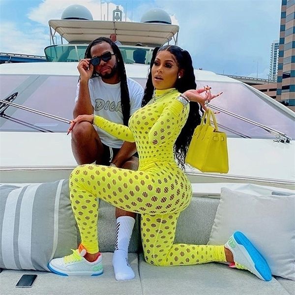 women's jumpsuits rompers hollow out women turtleneck net plaid hole skinny elastic club streetwear solid female outfits 220929, Black;white
women's jumpsuits rompers hollow out women turtleneck net plaid hole skinny elastic club streetwear solid female outfits 220929, Black;white