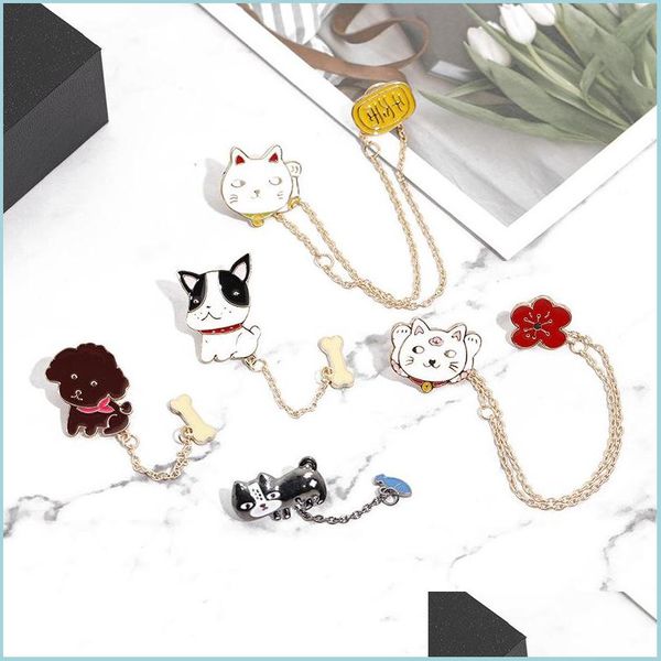 pins brooches cat ball fish dog bone brooches cactus potted plant steamship animal chain tassel pins badges for kids carto mjfashion dhym0, Gray
pins brooches cat ball fish dog bone brooches cactus potted plant steamship animal chain tassel pins badges for kids carto mjfashion dhym0, Gray