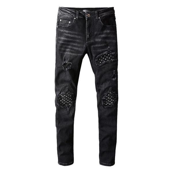 20ss mens designer jeans distressed ripped biker slim fit motorcycle denim for men s fashion jean mans pants pour homm266j, Blue
20ss mens designer jeans distressed ripped biker slim fit motorcycle denim for men s fashion jean mans pants pour homm266j, Blue