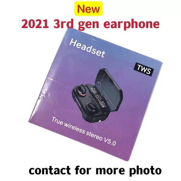 2022 pro bluetooth earphones wireless headsets sport hifi earbuds with charger box power display
2022 pro bluetooth earphones wireless headsets sport hifi earbuds with charger box power display