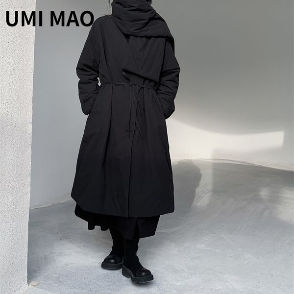 womens down parkas umi mao yamamoto dark niche design vneck long cottonpadded japanese tie scarf temperament cottonpadded women 220929, Black
womens down parkas umi mao yamamoto dark niche design vneck long cottonpadded japanese tie scarf temperament cottonpadded women 220929, Black