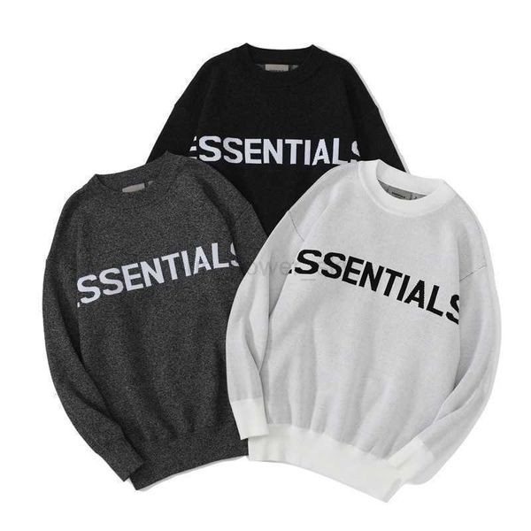 men's sweaters essential designer 22ss new fashion double thread letter jacquard knitted sweater top, White;black
men's sweaters essential designer 22ss new fashion double thread letter jacquard knitted sweater top, White;black