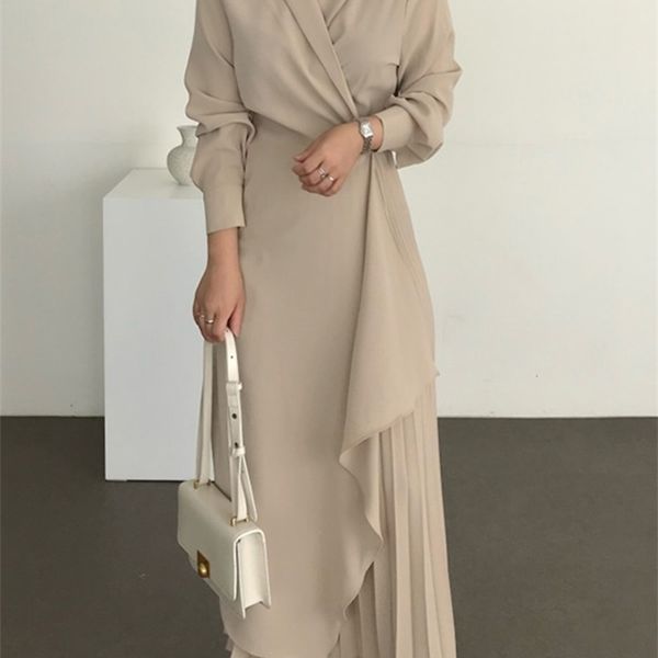 casual dresses women v neck high waist dress vonda spring irregular hem ladies autumn long sleeve turn down collar solid shirt vestidos 2209, Black;gray
casual dresses women v neck high waist dress vonda spring irregular hem ladies autumn long sleeve turn down collar solid shirt vestidos 2209, Black;gray