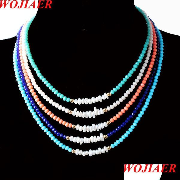 chokers custom crystal faceted bead choker necklace women natural fresh water baroque irregar chip pearl boho jewelry bf31 ffshop2001 dhg6h, Golden;silver
chokers custom crystal faceted bead choker necklace women natural fresh water baroque irregar chip pearl boho jewelry bf31 ffshop2001 dhg6h, Golden;silver