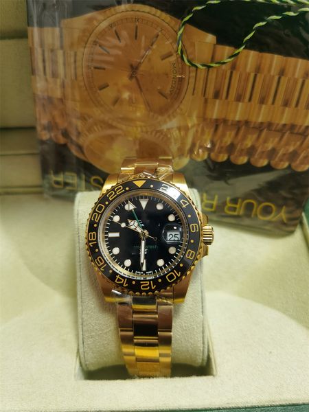 with original box mens watches montre new high end ceramic mechanical watch stainless steel gold never fade 40mm 2813 movement slide lock bu, Slivery;brown
with original box mens watches montre new high end ceramic mechanical watch stainless steel gold never fade 40mm 2813 movement slide lock bu, Slivery;brown