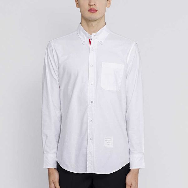 tb thom shirt clothing white fashion brand striped closure slim casual oxford fine cotton long sleeve women's shirts, White;black
tb thom shirt clothing white fashion brand striped closure slim casual oxford fine cotton long sleeve women's shirts, White;black