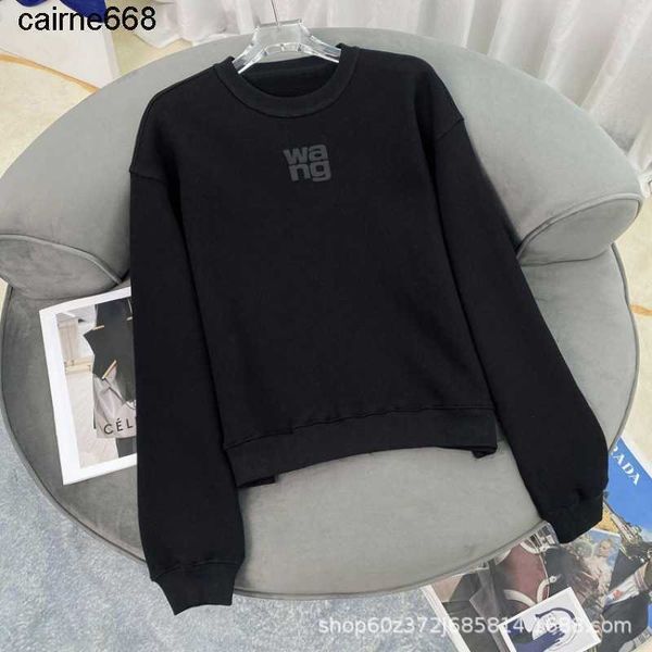 dsigner loose women's hoodies sweatshirts autumn new aw letter foaming printing round neck loose plush, Black
dsigner loose women's hoodies sweatshirts autumn new aw letter foaming printing round neck loose plush, Black