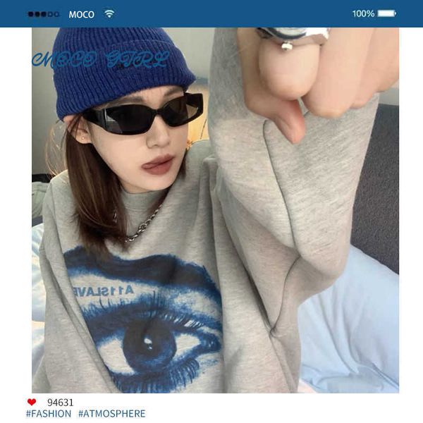 women's hoodies sweatshirts deeptown gothic streetwear printed hoodie women punk harajuku hippie grey crewneck sweatshirts vintage pull, Black
women's hoodies sweatshirts deeptown gothic streetwear printed hoodie women punk harajuku hippie grey crewneck sweatshirts vintage pull, Black