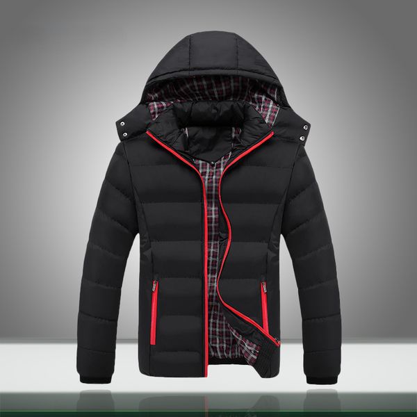 warm thick men parkas jackets winter casual waterproof coat new mens outwear windproof hooded jackets zipper solid clothing, Black;brown
warm thick men parkas jackets winter casual waterproof coat new mens outwear windproof hooded jackets zipper solid clothing, Black;brown