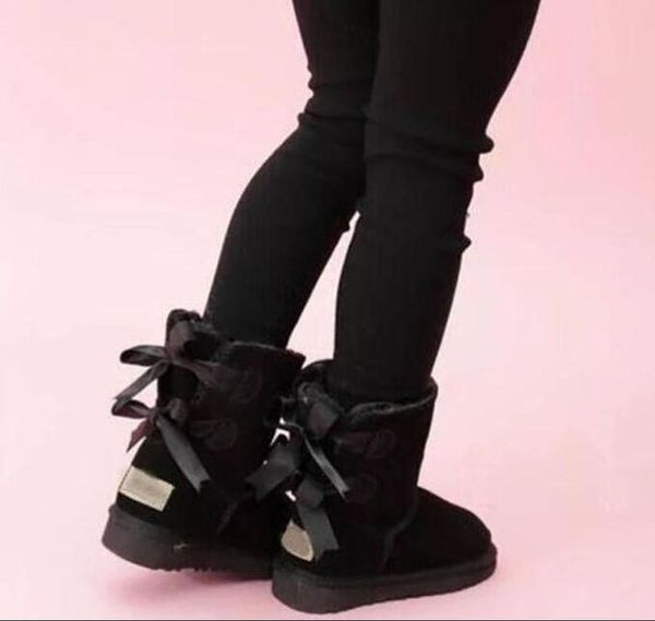 kids bailey 2 bows boots genuine leather toddlers snow boots solid botas de nieve winter girls footwear toddler red pink black sand, Black;grey
kids bailey 2 bows boots genuine leather toddlers snow boots solid botas de nieve winter girls footwear toddler red pink black sand, Black;grey