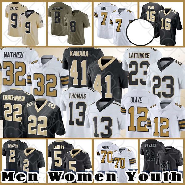 41 alvin kamara 32 tyrann mathieu 23 marshon lattimore football jersey chauncey gardner-johnson chris olave michael thomas jarvis landry jam, Black;red
41 alvin kamara 32 tyrann mathieu 23 marshon lattimore football jersey chauncey gardner-johnson chris olave michael thomas jarvis landry jam, Black;red