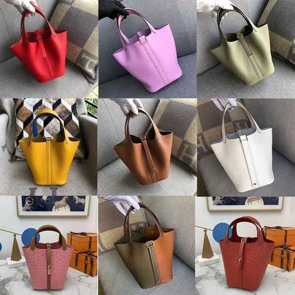 leather designer bags picotins basket lock handbag hemees new h food basket bag women's full manual leather clemence portable bucket k4
leather designer bags picotins basket lock handbag hemees new h food basket bag women's full manual leather clemence portable bucket k4