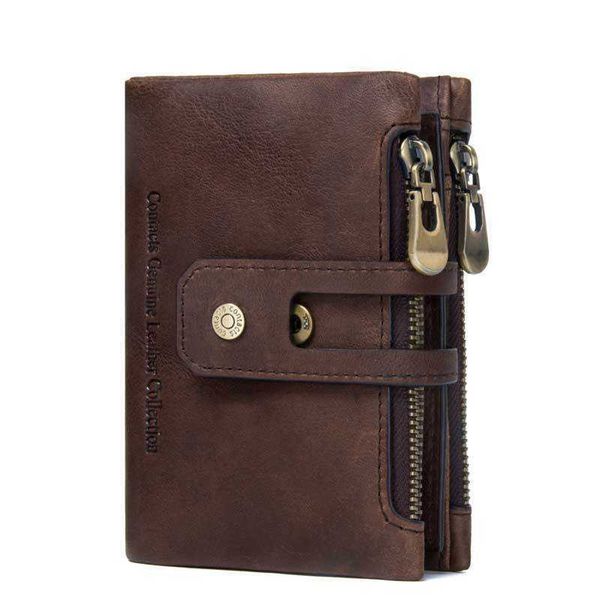 hbp contacts family european and american fashion wallets double zipper buckle purse men retro crazy horse leather men's bag casual zer, Red;black
hbp contacts family european and american fashion wallets double zipper buckle purse men retro crazy horse leather men's bag casual zer, Red;black