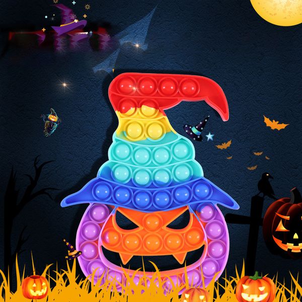 22cm large halloween finger toy bubbles popper push fidget sensory toys rainbow pumpkin carecrow ghost witch cartoon puzzle kids early educa
22cm large halloween finger toy bubbles popper push fidget sensory toys rainbow pumpkin carecrow ghost witch cartoon puzzle kids early educa