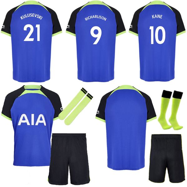 18-xl 22 23 son soccer jerseys football shirt lucas hojbjerg loris romero reguilon bryan kulusevski bentancur kane richarlison ndombele men, Black;blue
18-xl 22 23 son soccer jerseys football shirt lucas hojbjerg loris romero reguilon bryan kulusevski bentancur kane richarlison ndombele men, Black;blue