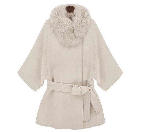 imitated cashmere wool blend fabrics fur collar women's fashion mid-long coat beige white xs-2xl t220810, Black
imitated cashmere wool blend fabrics fur collar women's fashion mid-long coat beige white xs-2xl t220810, Black
