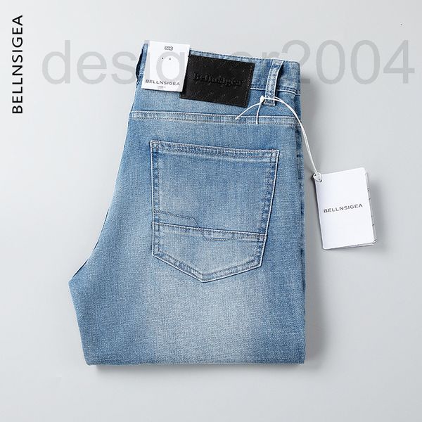 men's jeans designer bellnsigea men's wear spring and summer high-quality jeans fashion slim fit micro elastic casual pants men pv, Blue
men's jeans designer bellnsigea men's wear spring and summer high-quality jeans fashion slim fit micro elastic casual pants men pv, Blue